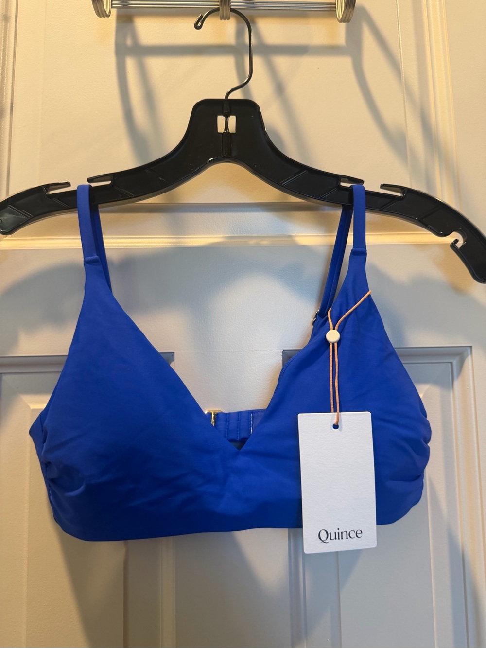 Quince Italian V-Neck Bikini Top